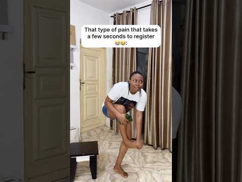 That type of pain that takes a few seconds to register 😭😂 #shorts #relatable