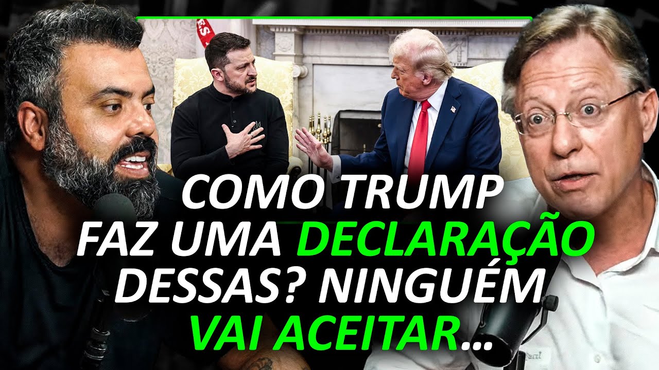 O ANÚNCIO do TRUMP que PEGOU O MUNDO DE SURPRESA...