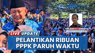 Gubernur Gorontalo Gusnar Ismail Lantik 2.459 PPPK Paruh Waktu dalam Upacara di Museum Purbakala