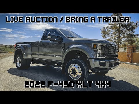2022 Ford F-450 Super Duty XLT 4x4 | NO RESERVE | Live Auction BaT #bringatrailer #f450superduty