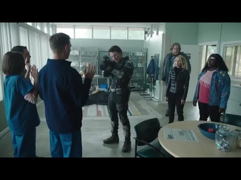 Vigilante debates if he should kill the nurses