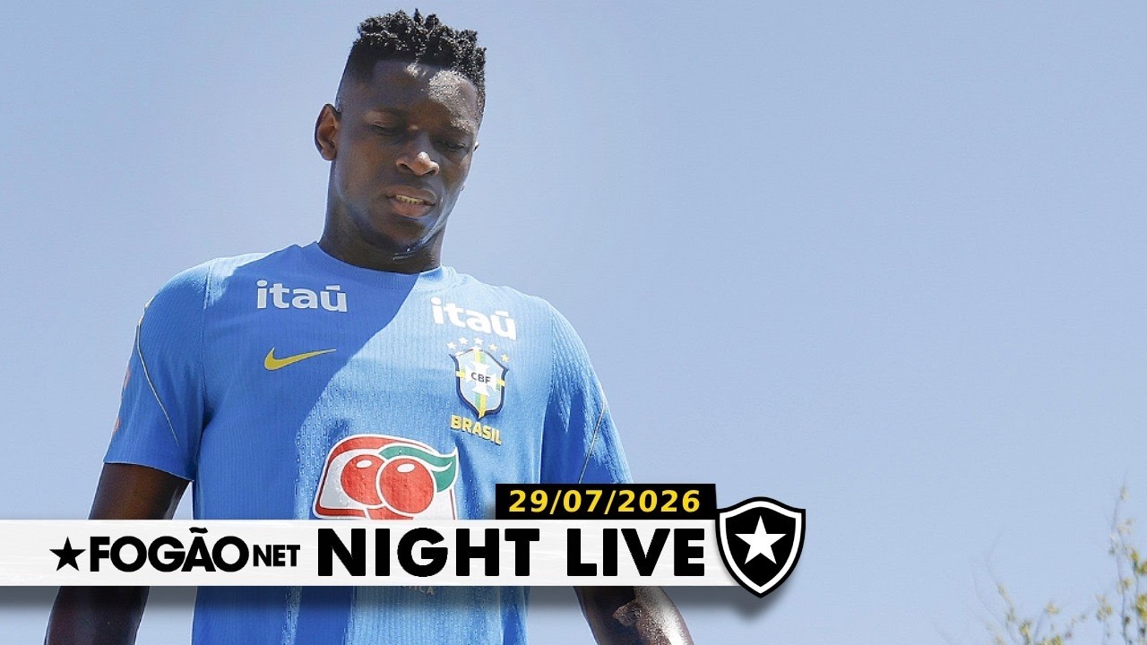 NIGHT LIVE | Botafogo esfria expectativa por Luiz Henrique; John Textor diz ter 90% da SAF