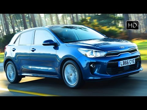 2017 Kia Rio 1.0 T-GDi Hatchback Smokey Blue Exterior - Interior Design & Drive HD