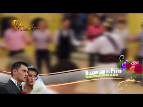 Nunta Alexandra si Petre - Joc in sus de la Cupseni, Pradejon, Spania, 03.11.2012