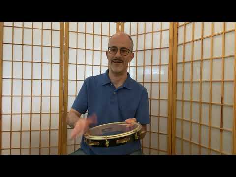 A Basic Pattern for Samba on the Pandeiro (Condução)