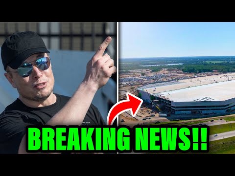 FINALLY! Elon Musk OFFICIALLY OPENED Tesla Gigafactory Texas