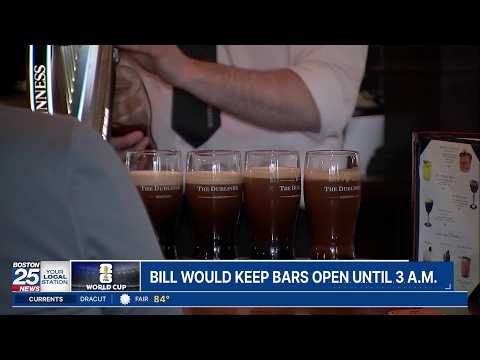 Mass. bill could extend bar hours to 3 a.m. for World Cup ...