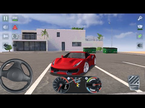 TAXI SIM 2020 🚕💥 DRIVING FERRARI IN CITY 🌆 || TAXI GAMES || MILANOVAR GAMING