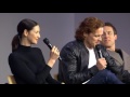 Outlander Cast Interview with Caitriona Balfe, Sam Heughan, Tobias Menzies and Maril Davis