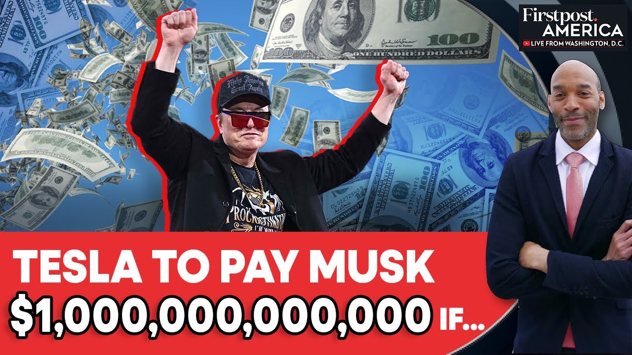 Tesla Offers $1 Trillion Pay Package For CEO Elon Musk; Sets 10-Year Targets | Firstpost America