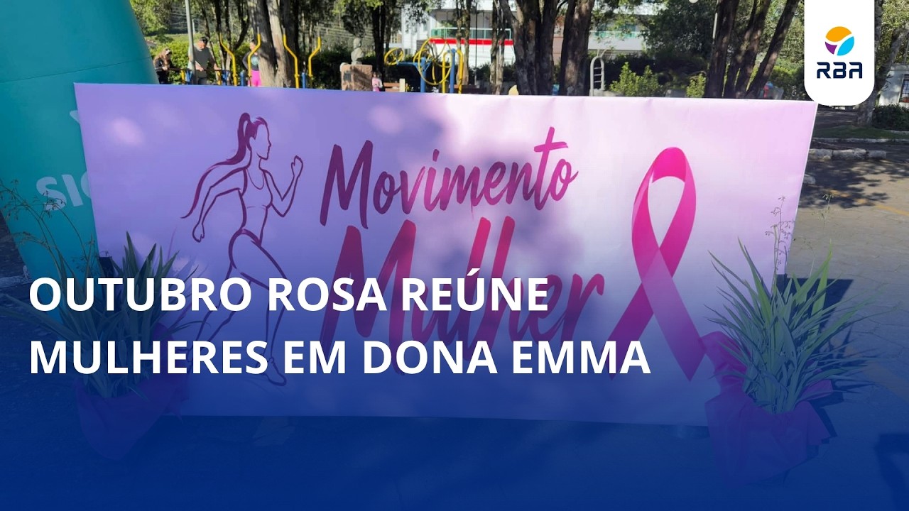 Outubro Rosa reúne mulheres em Dona Emma