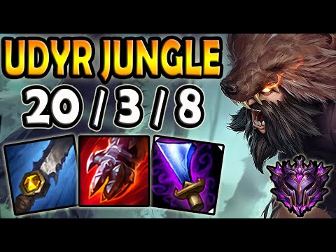 UDYR Jungle vs NUNU [ OTP ] Lol Korea Master ✔️