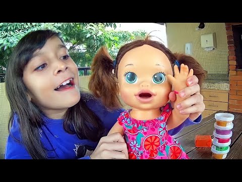 MINHA ROTINA DA MANHÃ ★ Diversão em dias de semana ★ Hora de brincar!!! BabyAlive Sarinha
