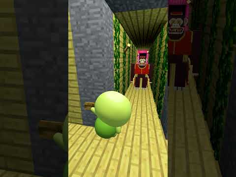 Mikey vs. Circus Monkey - Maizen Animation Cartoon #shorts #animation