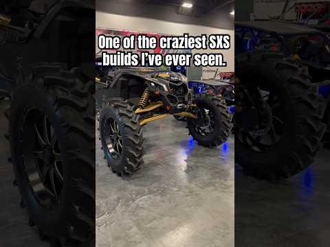 Insane Side-by-side build with portal axles! #canam #sidebyside #offroad #turbo #build #mavericks