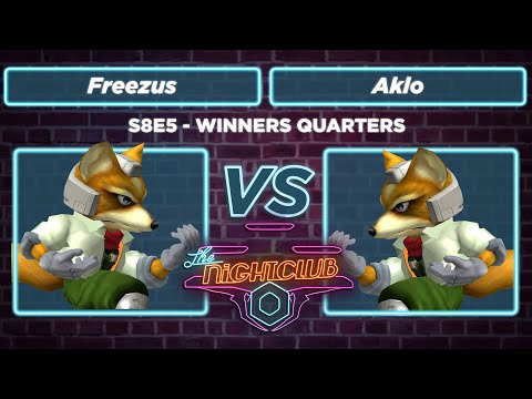 The Nightclub S8E5 - Freezus (Fox) vs Aklo (Fox) - Winners Quarters SSBM