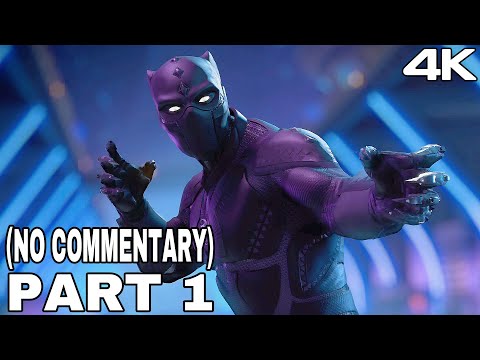 MARVEL'S AVENGERS War For Wakanda DLC Walkthrough Gameplay Part 1 [4K 60FPS PS5] - No Commentary