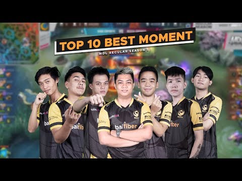TOP 10 BEST MOMENT RECCA ESPORTS MDL REGULAR SEASON - ROAD TO MDL SEASON 1 PLAYOFF
