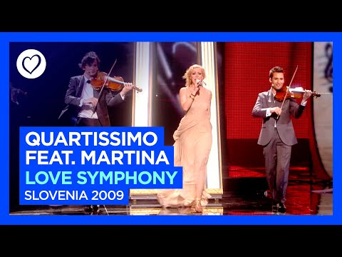 Quartissimo feat. Martina - Love Symphony (LIVE) | Slovenia 🇸🇮 | Second Semi-Final | Eurovision 2009