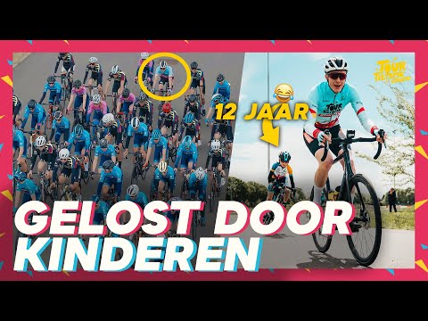 DEVIN VOOR HET EERST IN KOERS 😂 | TOUR DE TIETEMA CYCLING TEAM #10