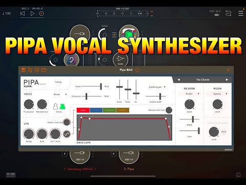 PIPA Vocal Synthesizer by Klevgrand - Walkthrough & Demo for the iOS Version