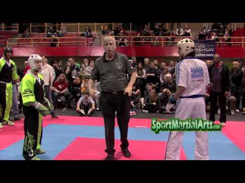 Robbie Lavoie v Laszlo Gombos - Men's Team Sparring Finals - 2012 Quebec Open