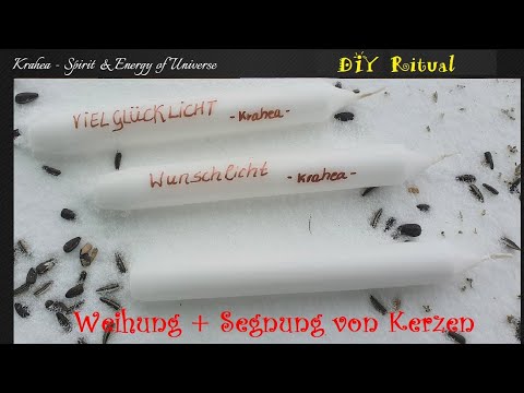 DIY Ritual Kerzen 🕯️ weihen + segnen, Kerzenweihe, Segnung, Liebe 💕, Licht, Vertrauen, Magie 🕯️🕯️🕯️