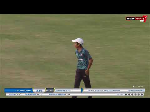 MATCH - 5 SOORSAGAR TITANS vs PAL KNIGHT RIDERS  || SPARTANS U14 WINTER CUP -2025 || DPS  GROUND