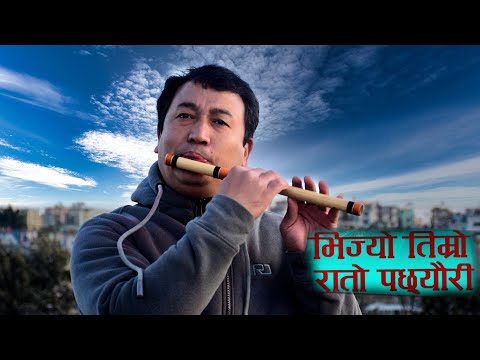 Bhijyo Timro Rato Pachhyauri |flute cover by Chandra Lama