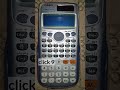 How To Reset A Casio Fx 991ES PLUS Scientific Calculator Two Way Power