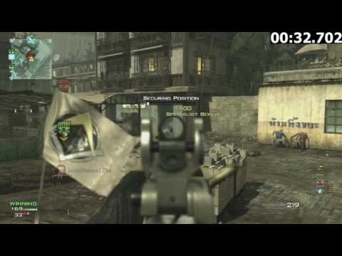 *SOLO* 66 Second Moab on Bootleg w/ 111 Kills Specialist - CoD: Mw3