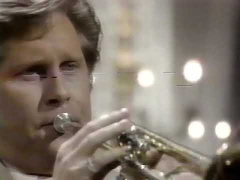 Johnny Zell on trumpet with Cherry Pink & Apple Blossom White (1981)
