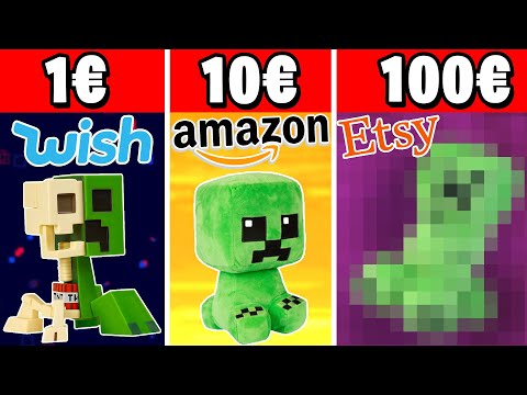 COMPRO OGGETTI NOOB VS PRO VS GOD DI MINECRAFT!
