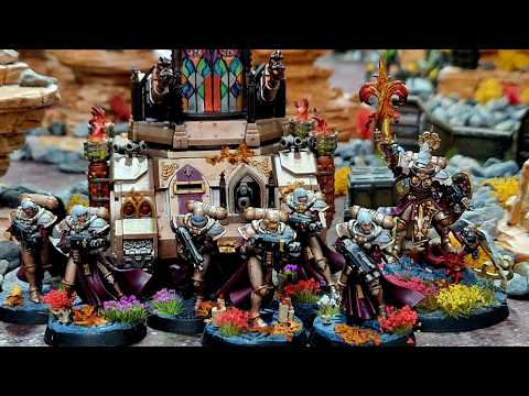 Pariah Nexus! Sisters of Battle vs Necrons, Warhammer 40k battle report