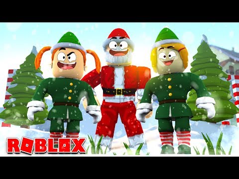 Roblox Escape Santa Obby Roblox Roleplay With Molly And Daisy - roblox what it s like to be an elf on the shelf