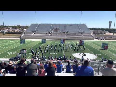 Lehman Lobos at the Vista Ridge Marching Competition