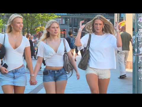 🇫🇮 Finland During Summer 4K: Beautiful Blonde Finnish Girls & Nature | FEAST FOR THE EYES ☀️