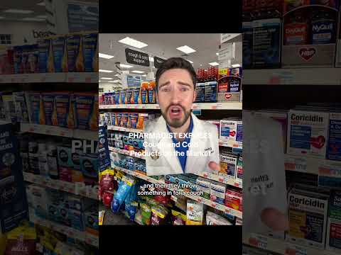 Cough and Cold Aisle is a SCAM! #pharmacist #pharmacy #coldandflu #coldremedies #coldandcoughremedy
