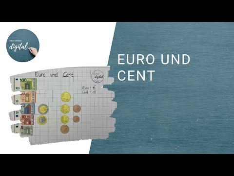 Euro und Cent - eine Übersicht I Klasse 2