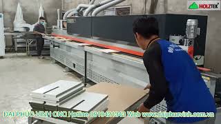 MÁY DÁN CẠNH FULL CHỨC NĂNG HOLZTEK PRO-800AH ( Gọt cạnh Bo Góc đánh bóng…)