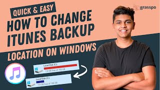 How to Change iTunes Backup Location in Windows PC 10 [2022]