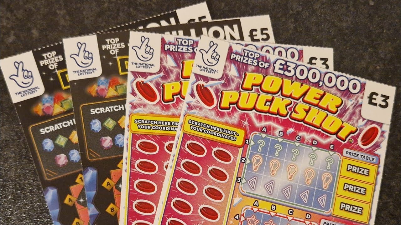 £16 Mix of UK Allwyn National Lottery Scratch Cards