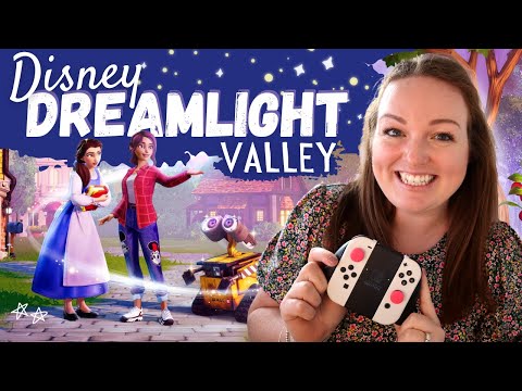 DISNEY DREAMLIGHT VALLEY! 🎮✨ Nintendo Switch Gameplay 🏰 walkthrough, mini review & first impressions