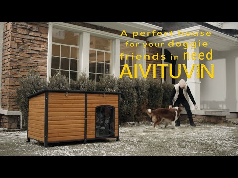 Aivituvin Insulated Large Dog House