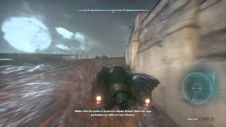 BATMAN ARKHAM KNIGHT 1989 Batmobile gameplay