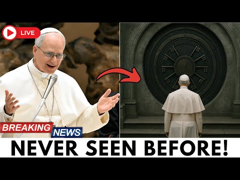 👁️ Pope Leo XIV Opened a Vault That No Pope Before Him Ever Entered