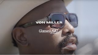 GlassesUSA.com Cowboy Cool Behind the Scenes with Von Miller’s Eyewear