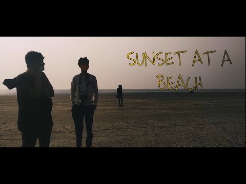 Sunset At A Beach | Cinematic