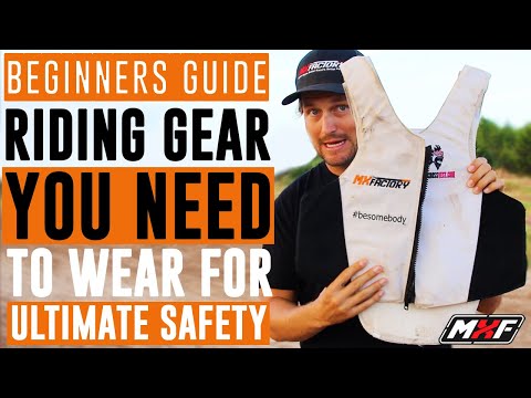 How to Choose the Proper Dirt Bike Riding Gear - Safety is KEY!!!