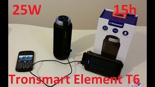 Tani Dobry Głośnik Bezprzewodowy Tronsmart Element Bluetooth T6 25W za 120zł